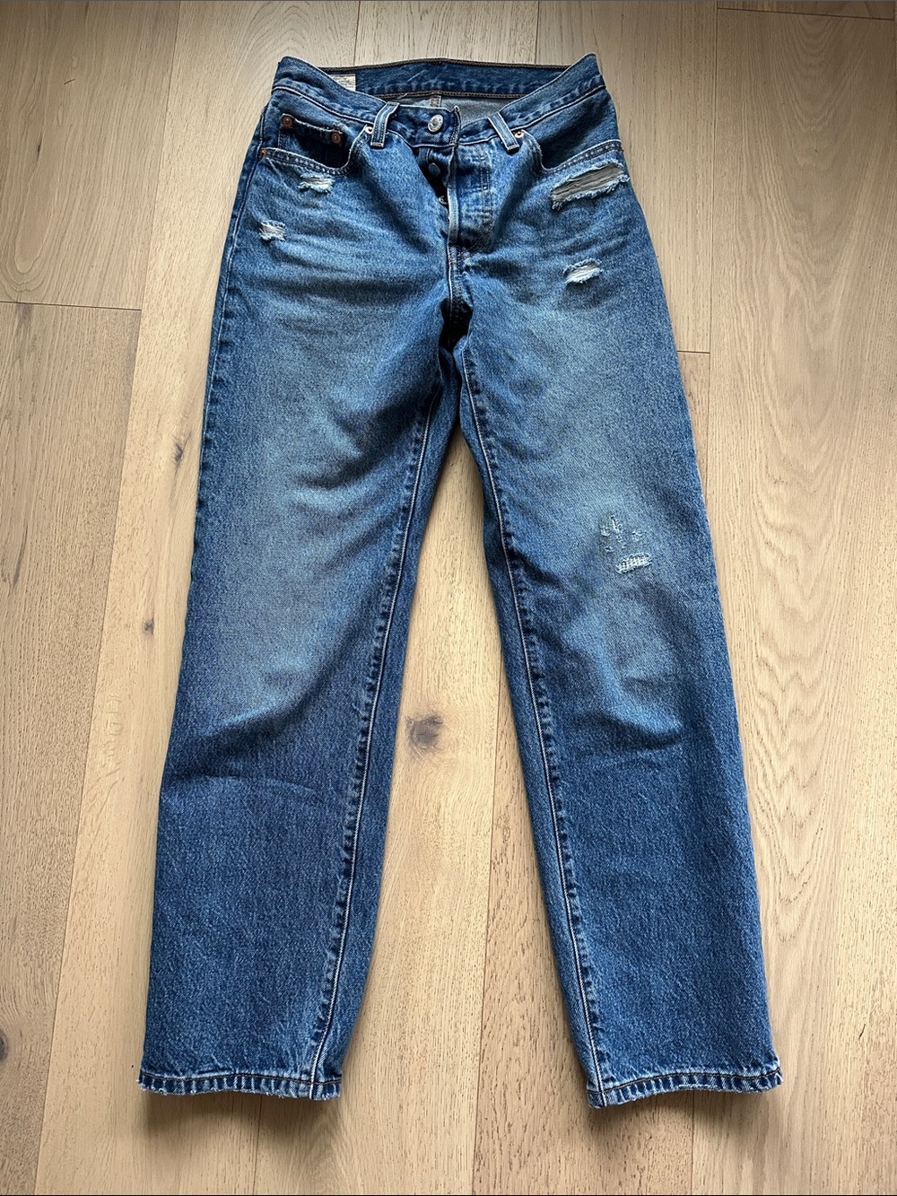 Levi’s 501 90s Jeans in wash verified vintage - Picture 3 of 11
